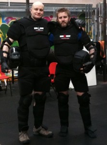 PDR Coaches Karl Steadman and Colin McNulty