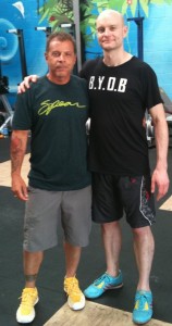 PDR Coach Colin McNulty and Tony Blauer